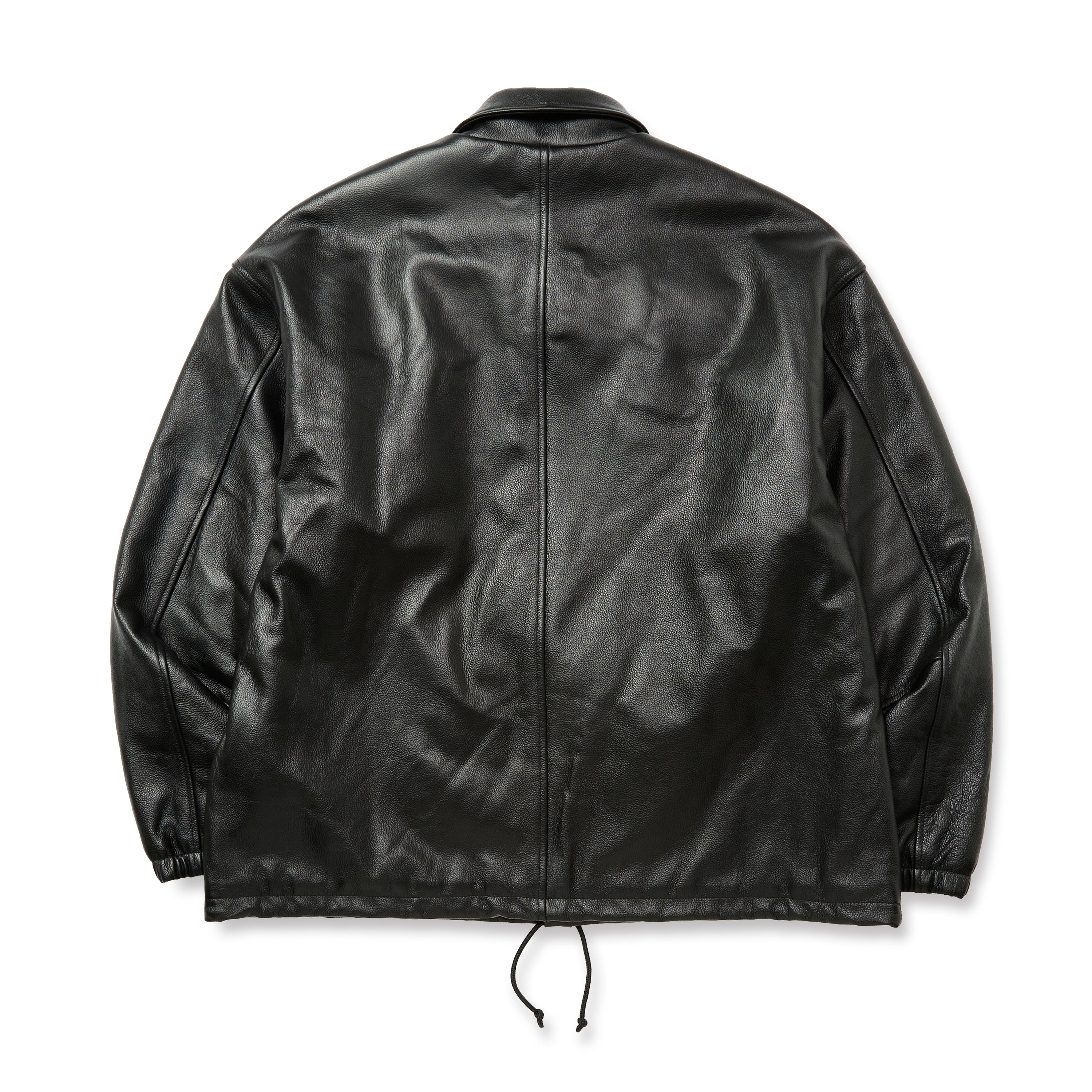 LEATHER COACH JACKET ＜EXCLUSIVE＞ – CALEE ONLINE STORE