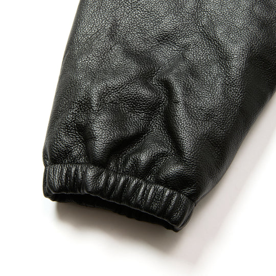 LEATHER COACH JACKET ＜EXCLUSIVE＞ – CALEE ONLINE STORE