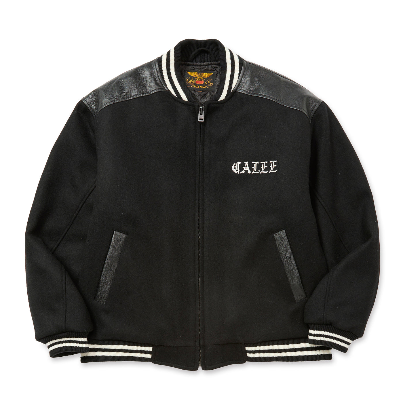 WOOL MELTON STADIUM JUMPER
