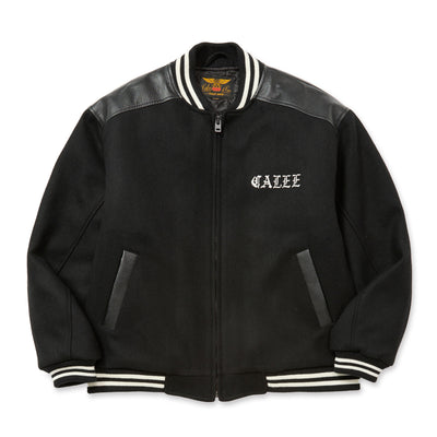 WOOL MELTON STADIUM JUMPER