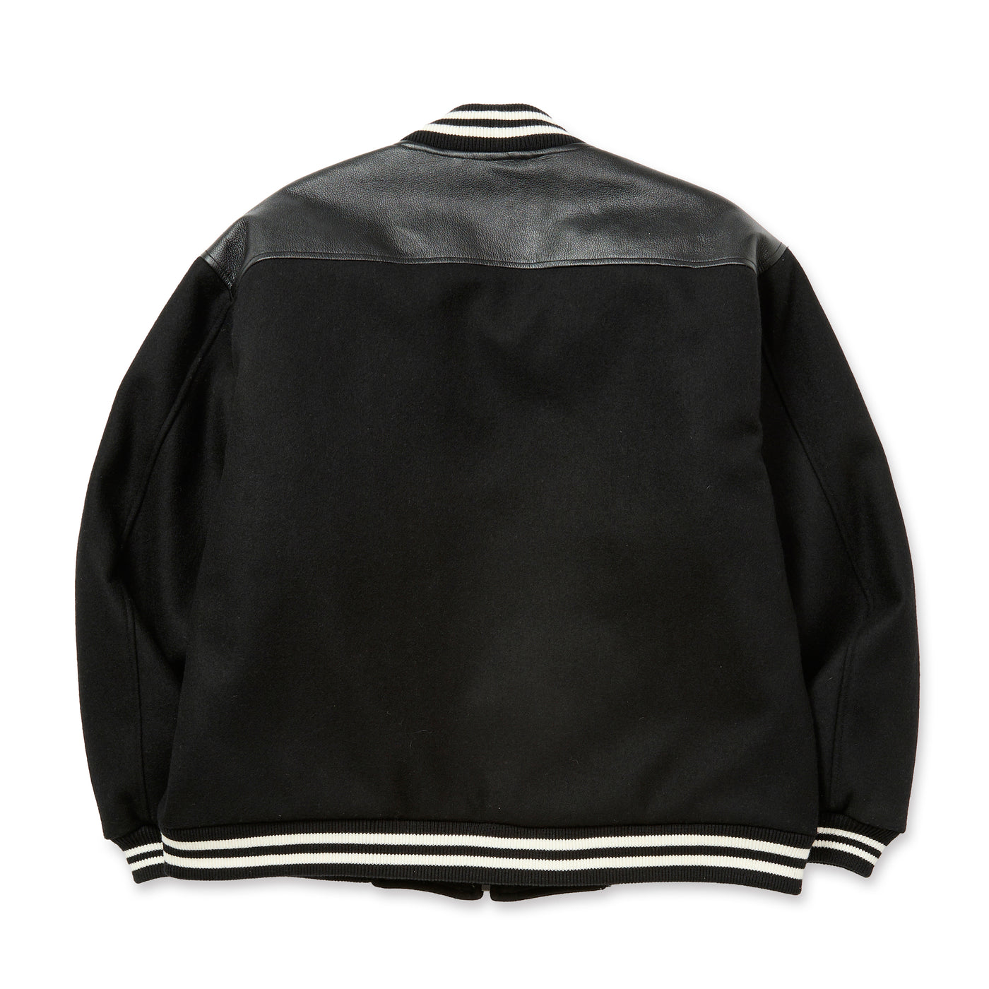 WOOL MELTON STADIUM JUMPER