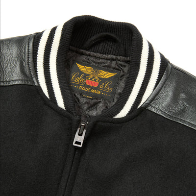 WOOL MELTON STADIUM JUMPER