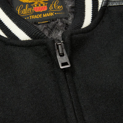 WOOL MELTON STADIUM JUMPER