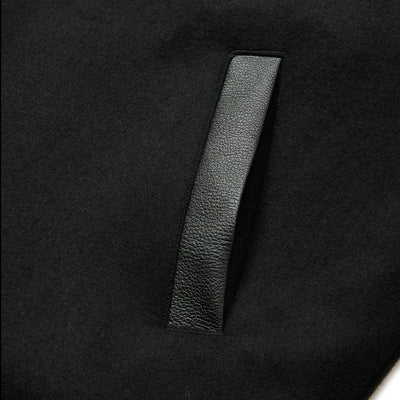 WOOL MELTON STADIUM JUMPER