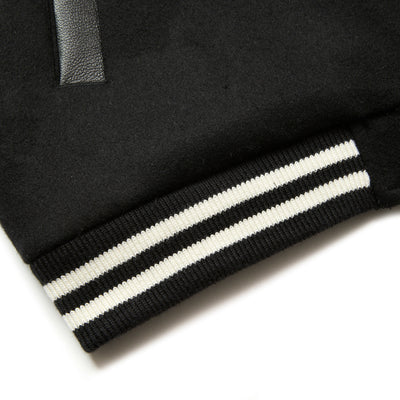 WOOL MELTON STADIUM JUMPER
