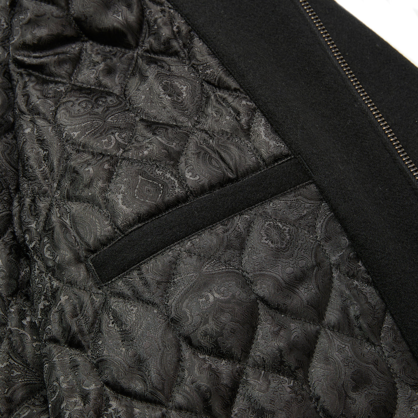 WOOL MELTON STADIUM JUMPER