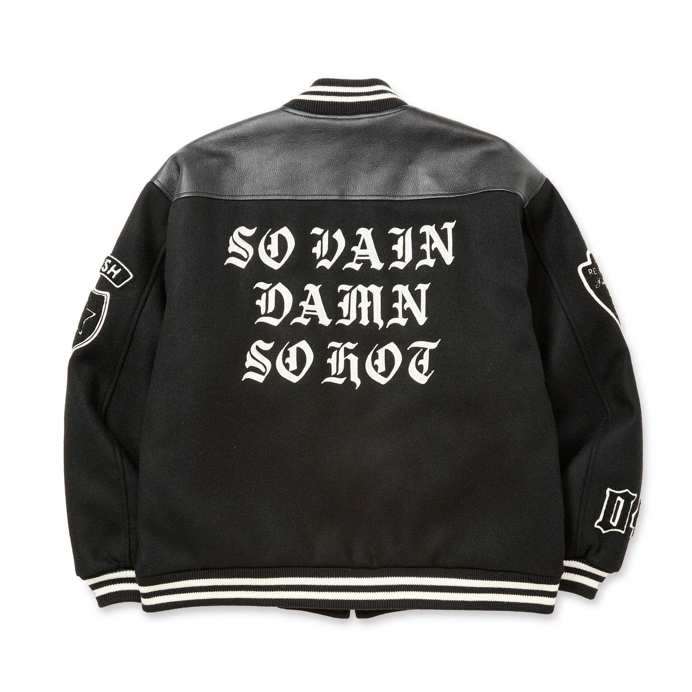 WOOL MELTON STADIUM JUMPER ＜S.V.D.S.H＞