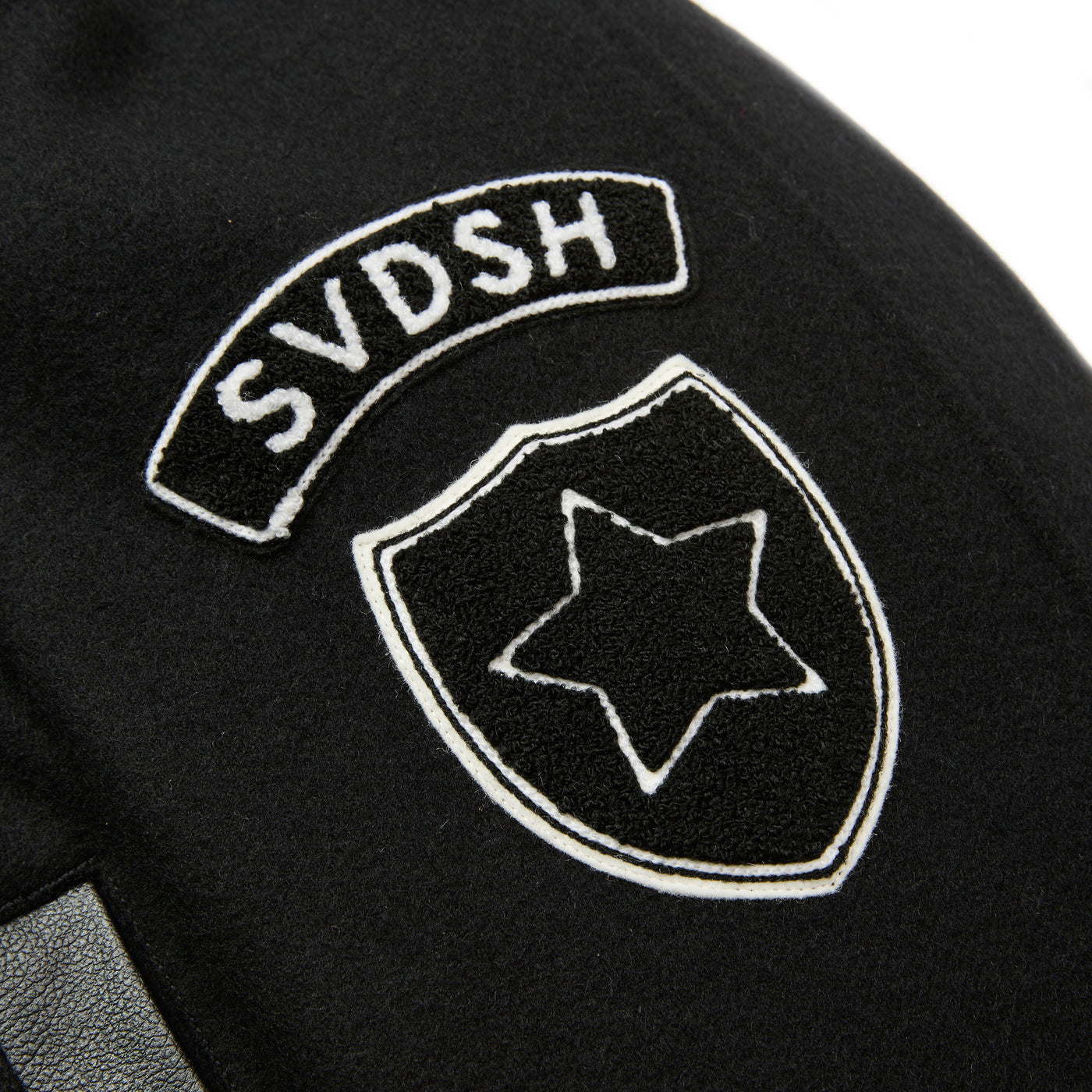 WOOL MELTON STADIUM JUMPER ＜S.V.D.S.H＞