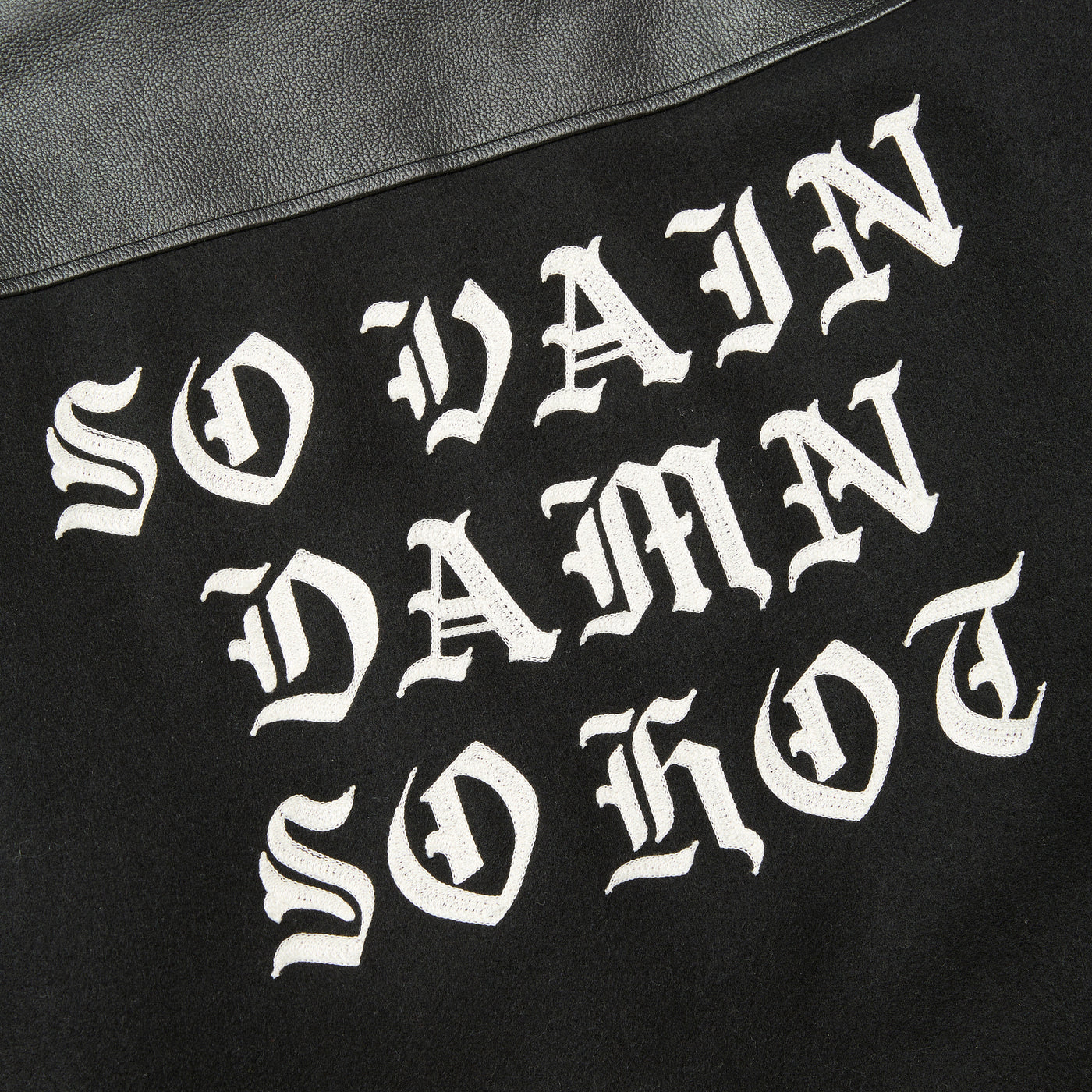 WOOL MELTON STADIUM JUMPER ＜S.V.D.S.H＞