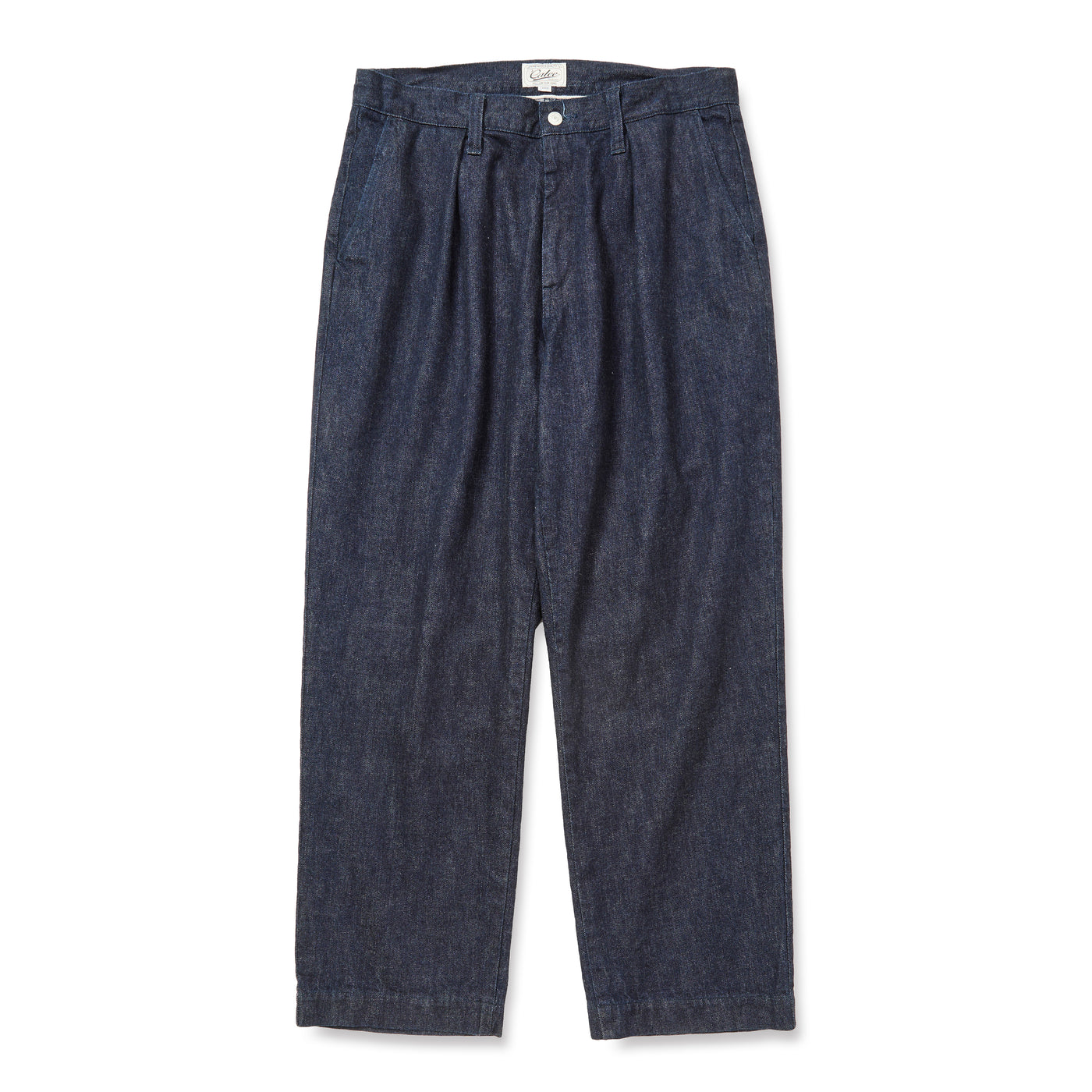 VINTAGE REPRODUCT DENIM TUCK TROUSERS ＜INDIGO＞
