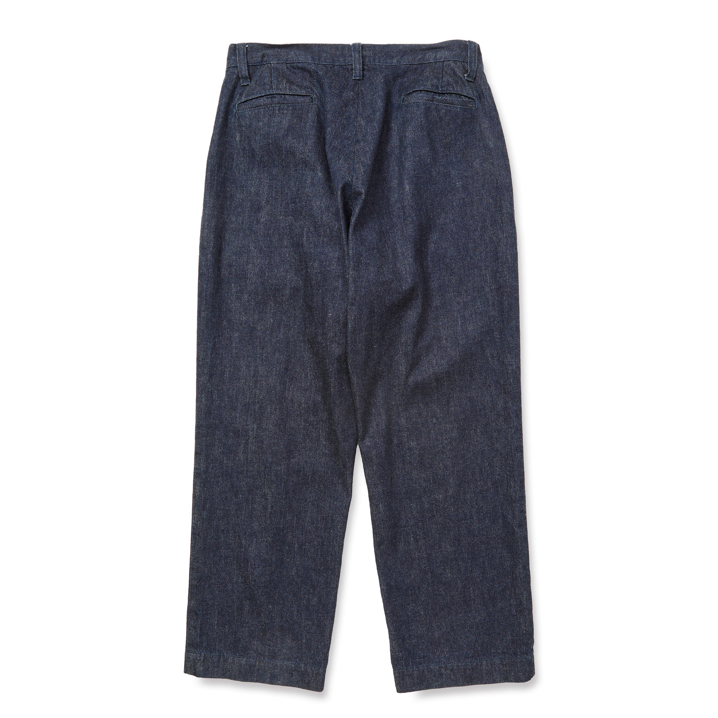 VINTAGE REPRODUCT DENIM TUCK TROUSERS ＜INDIGO＞