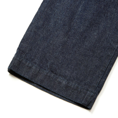VINTAGE REPRODUCT DENIM TUCK TROUSERS ＜INDIGO＞