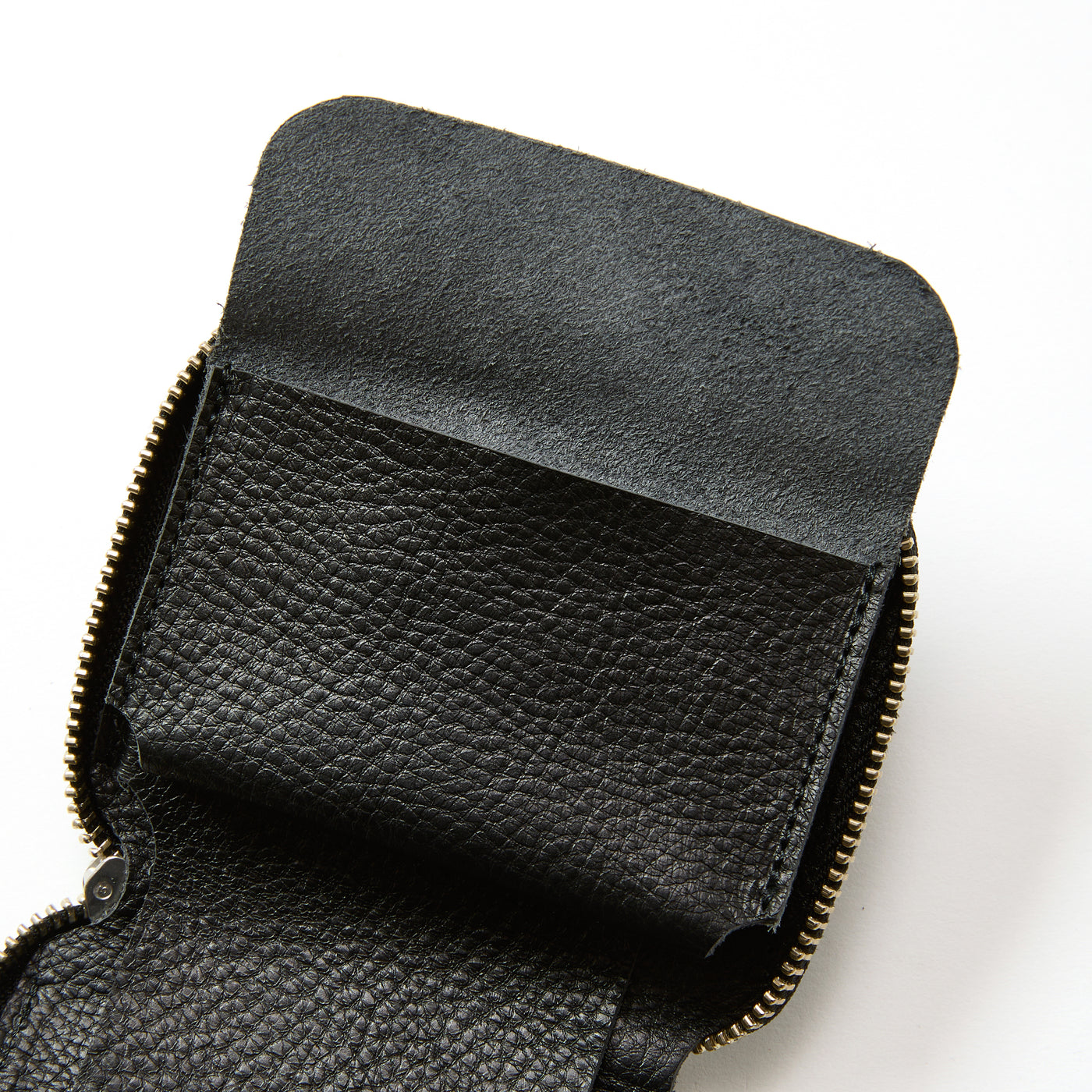STUDS LEATHER ZIP MULTI WALLET