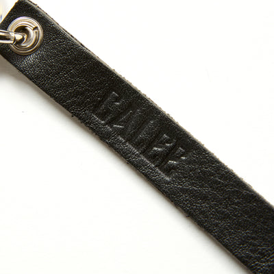 STUDS LEATHER SHORT KEY RING
