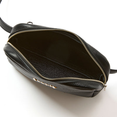 STUDS LEATHER BODY BAG