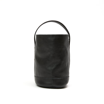 STUDS LEATHER BUCKET BAG