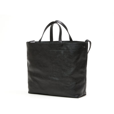 STUDS LEATHER TOTE BAG