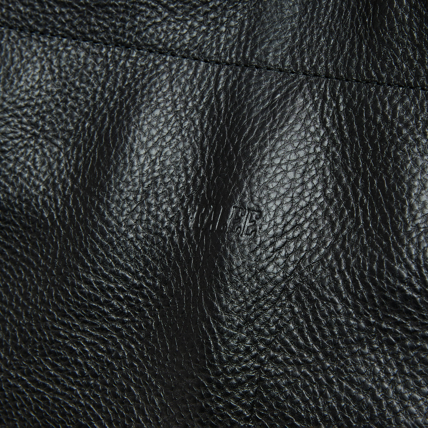 STUDS LEATHER TOTE BAG