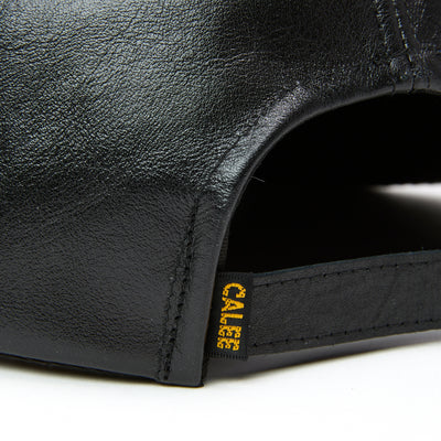 STUDS LEATHER SOLID CAP