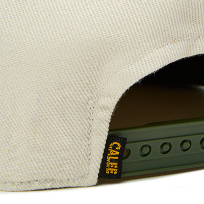 CALEE FS LOGO TWILL CAP