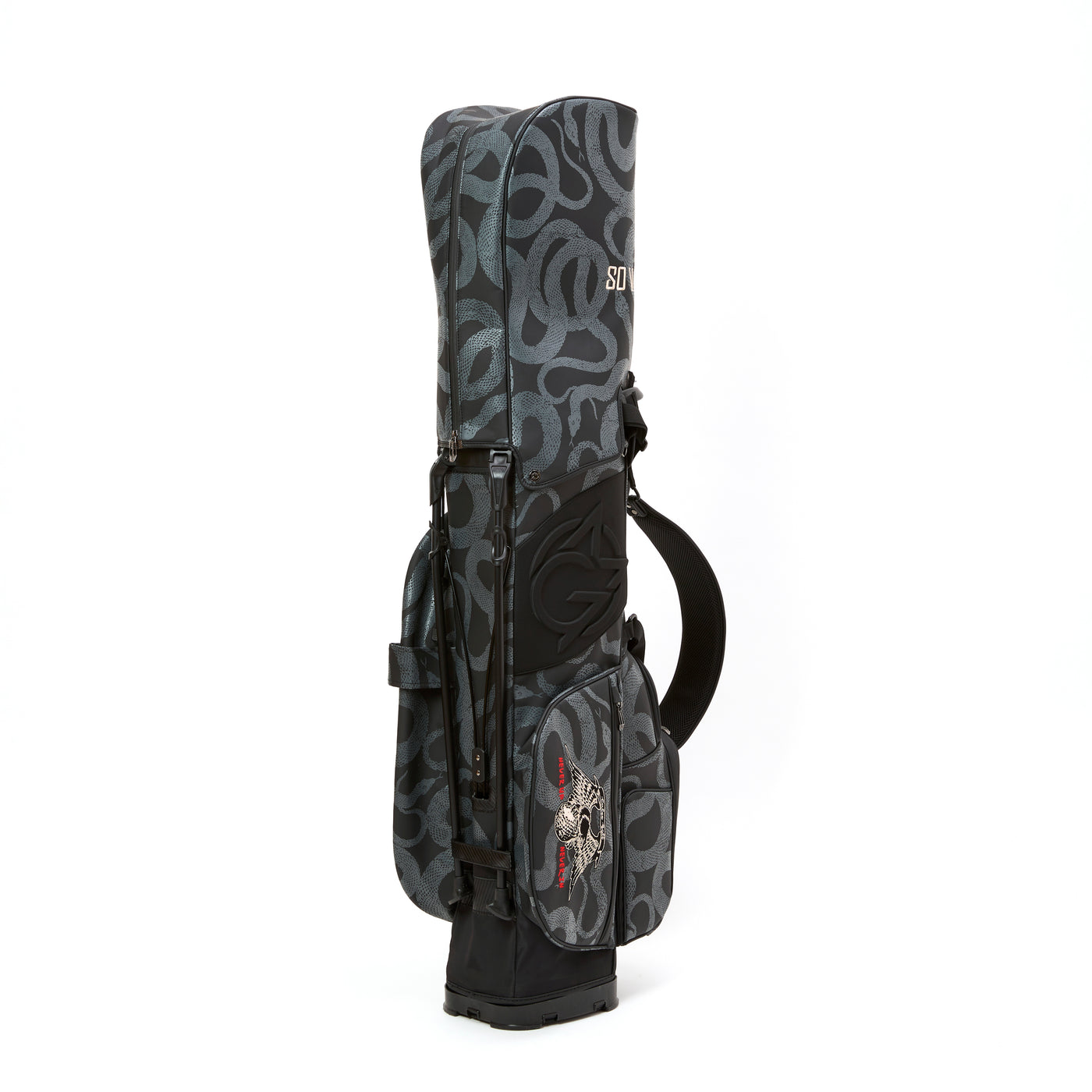 ×OMNiX GOLF SNAKE PATTERN CADDIE BAG