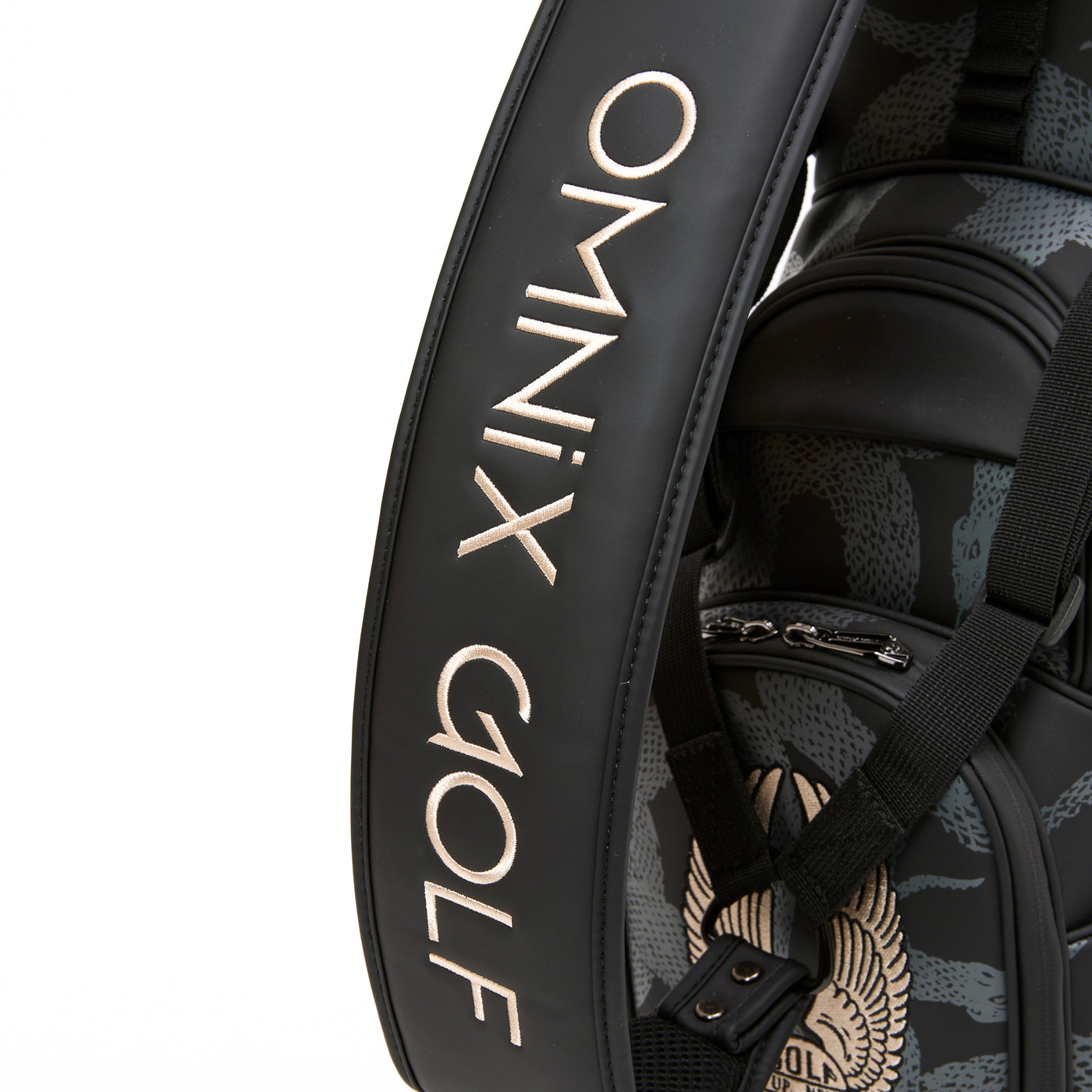 ×OMNiX GOLF SNAKE PATTERN CADDIE BAG