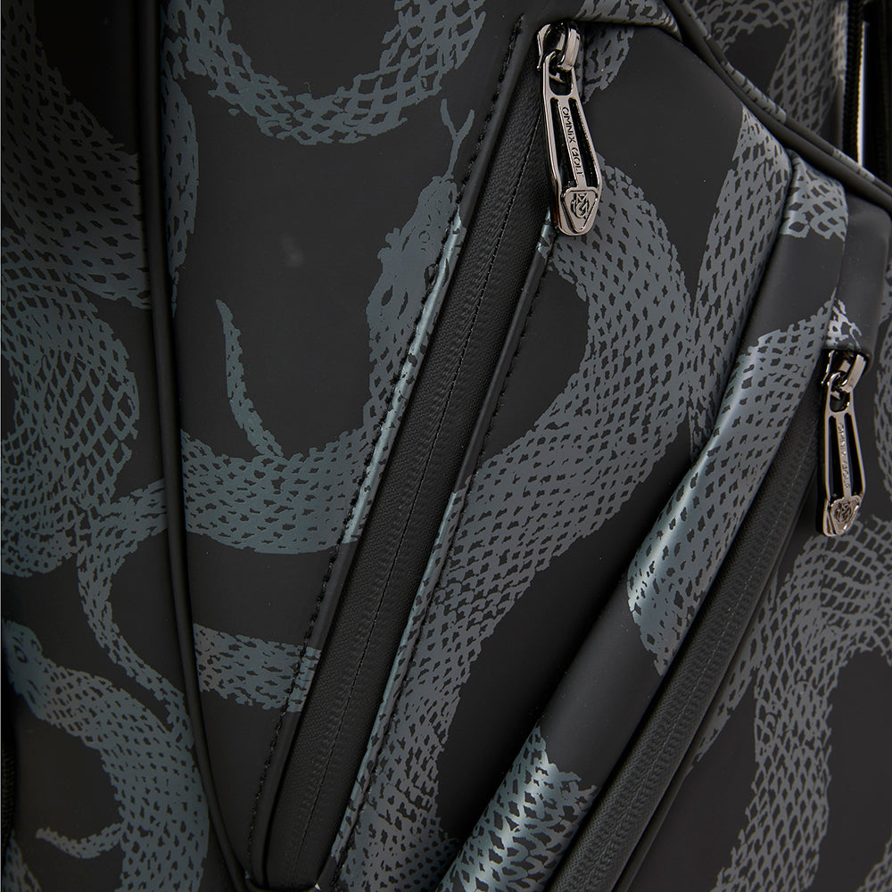 ×OMNiX GOLF SNAKE PATTERN CADDIE BAG