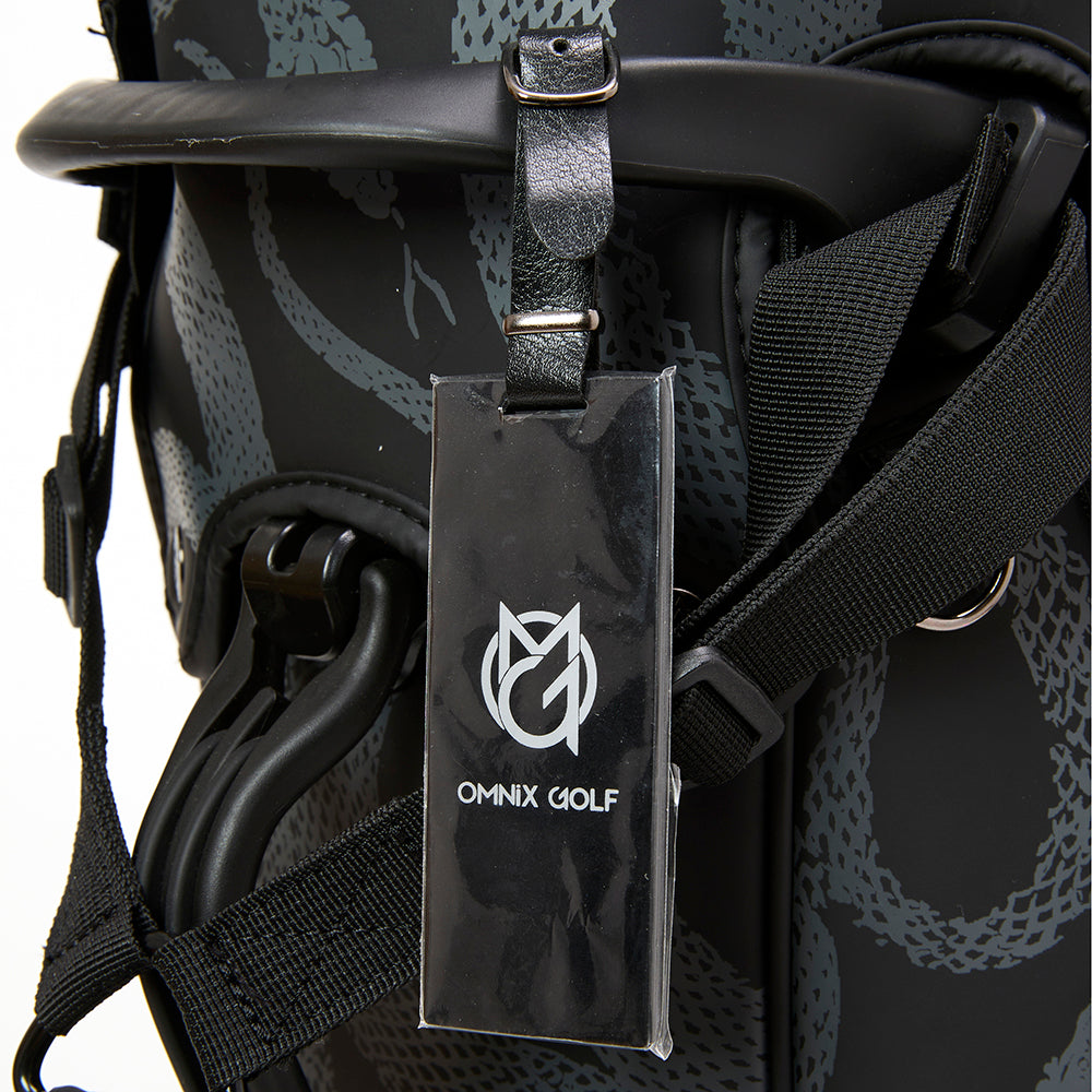 ×OMNiX GOLF SNAKE PATTERN CADDIE BAG