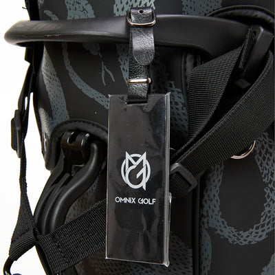 ×OMNiX GOLF SNAKE PATTERN CADDIE BAG