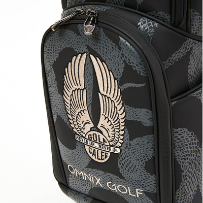 ×OMNiX GOLF SNAKE PATTERN CADDIE BAG