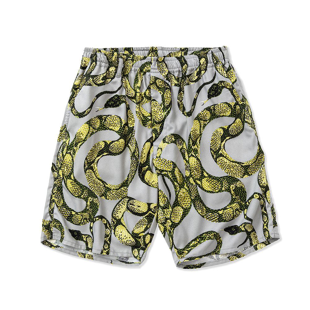 ALLOVER SNAKE PATTERN EASY SHORTS ＜LIMITED＞