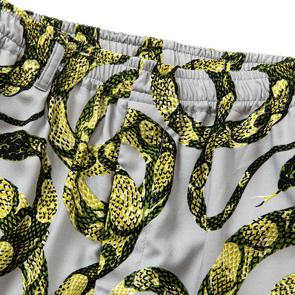 ALLOVER SNAKE PATTERN EASY SHORTS ＜LIMITED＞
