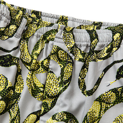 ALLOVER SNAKE PATTERN EASY SHORTS ＜LIMITED＞