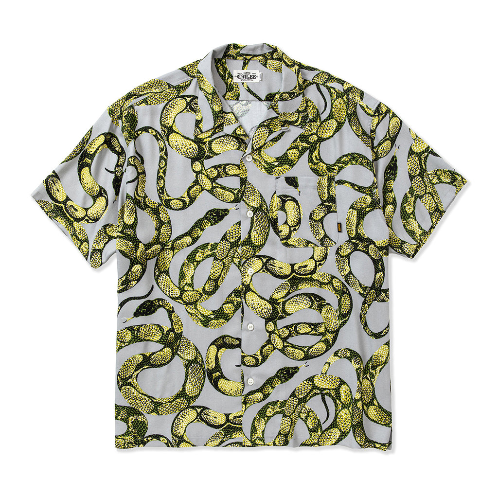 ALLOVER SNAKE PATTERN S/S SHIRT ＜LIMITED＞ – CALEE ONLINE STORE