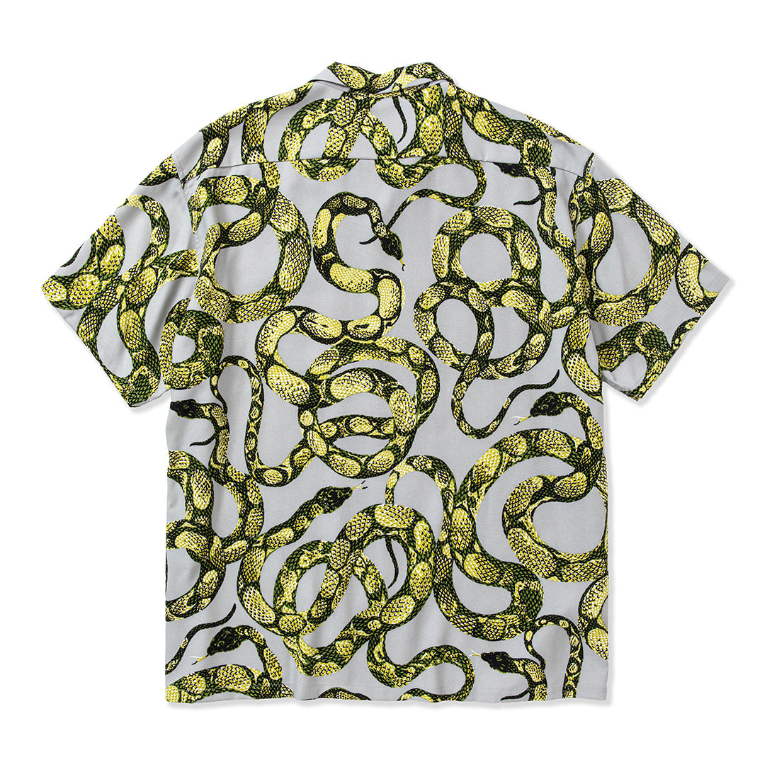 ALLOVER SNAKE PATTERN S/S SHIRT ＜LIMITED＞ – CALEE ONLINE STORE