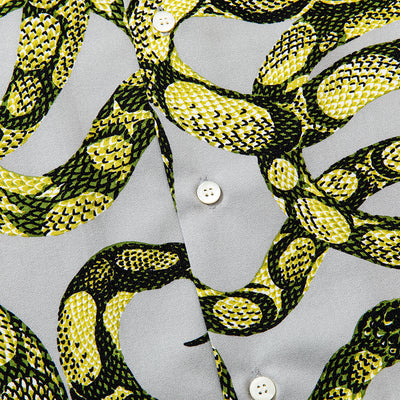 ALLOVER SNAKE PATTERN S/S SHIRT ＜LIMITED＞