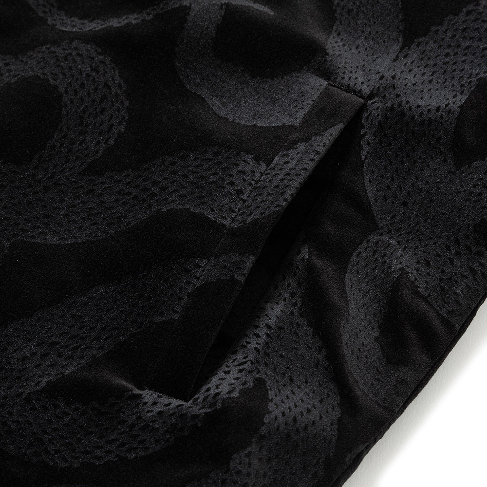 VELVETEEN STAND JACKET ＜SNAKE PATTERN＞ – CALEE ONLINE STORE