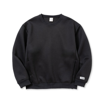 MULTI WAY DOUBLE KNIT CREW NECK SW