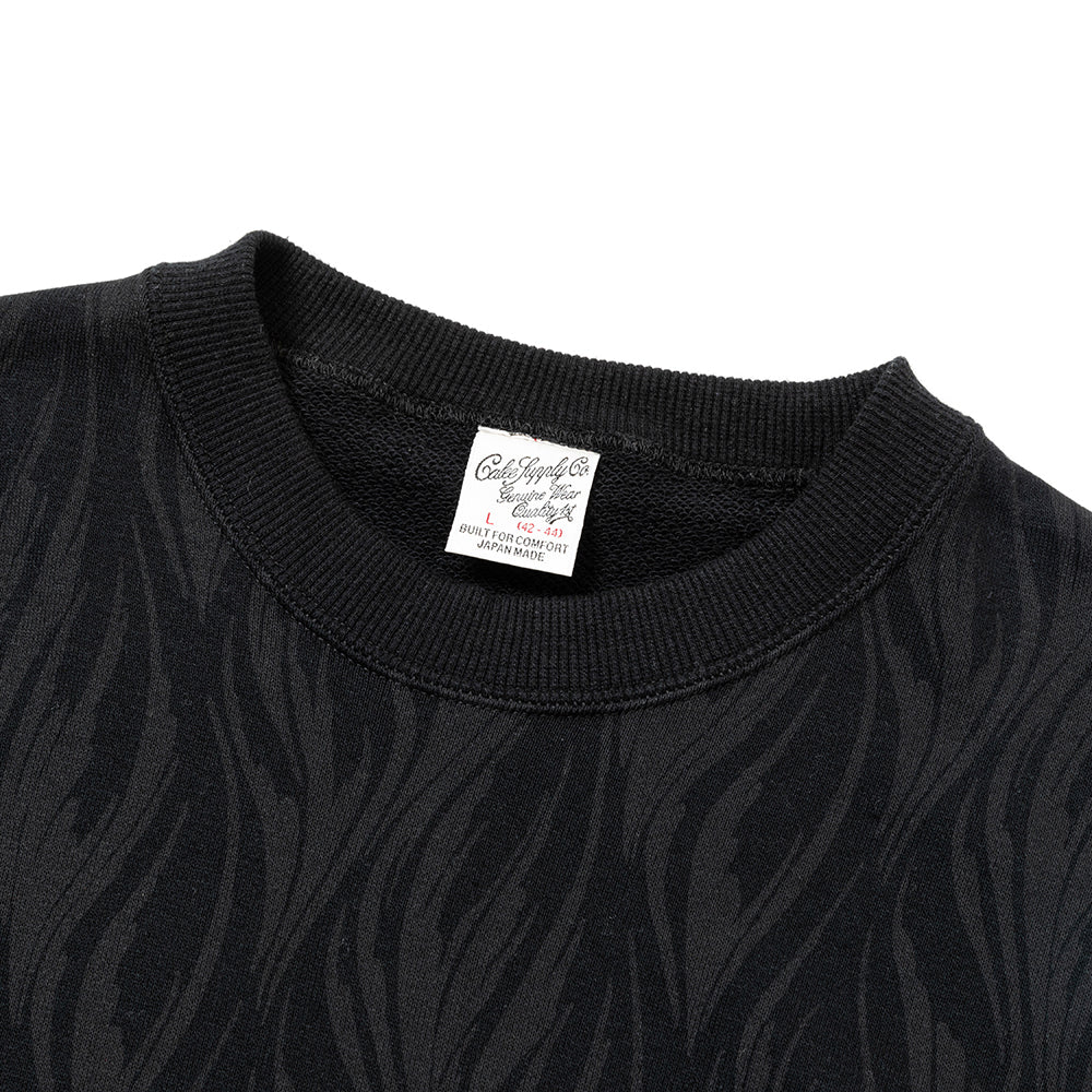 FEATER PATTERN CREW NECK SW