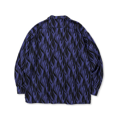 FEATHER PATTERN L/S SH