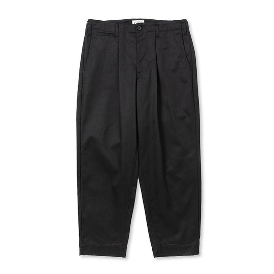 T/C TWILL TUCK WIDE TROUSERS – CALEE ONLINE STORE