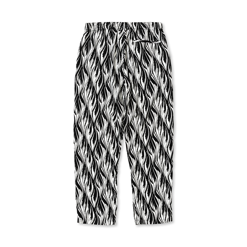 FEATHER PATTERN EASY TROUSERS