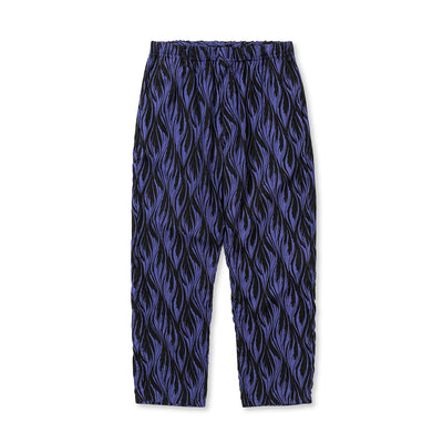 FEATHER PATTERN EASY TROUSERS