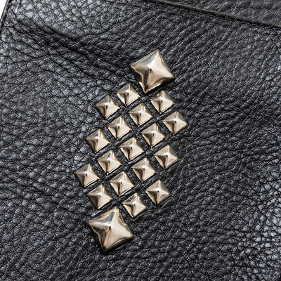 STUDS LEATHER MULTI POUCH ＜LARGE＞