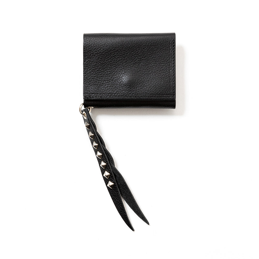小物 CALEE PLANE LEATHER MULTI WALLET PLANE LEATHER MULTI WALLET ＜STUDS CHARM＞ – CALEE ONLINE STORE