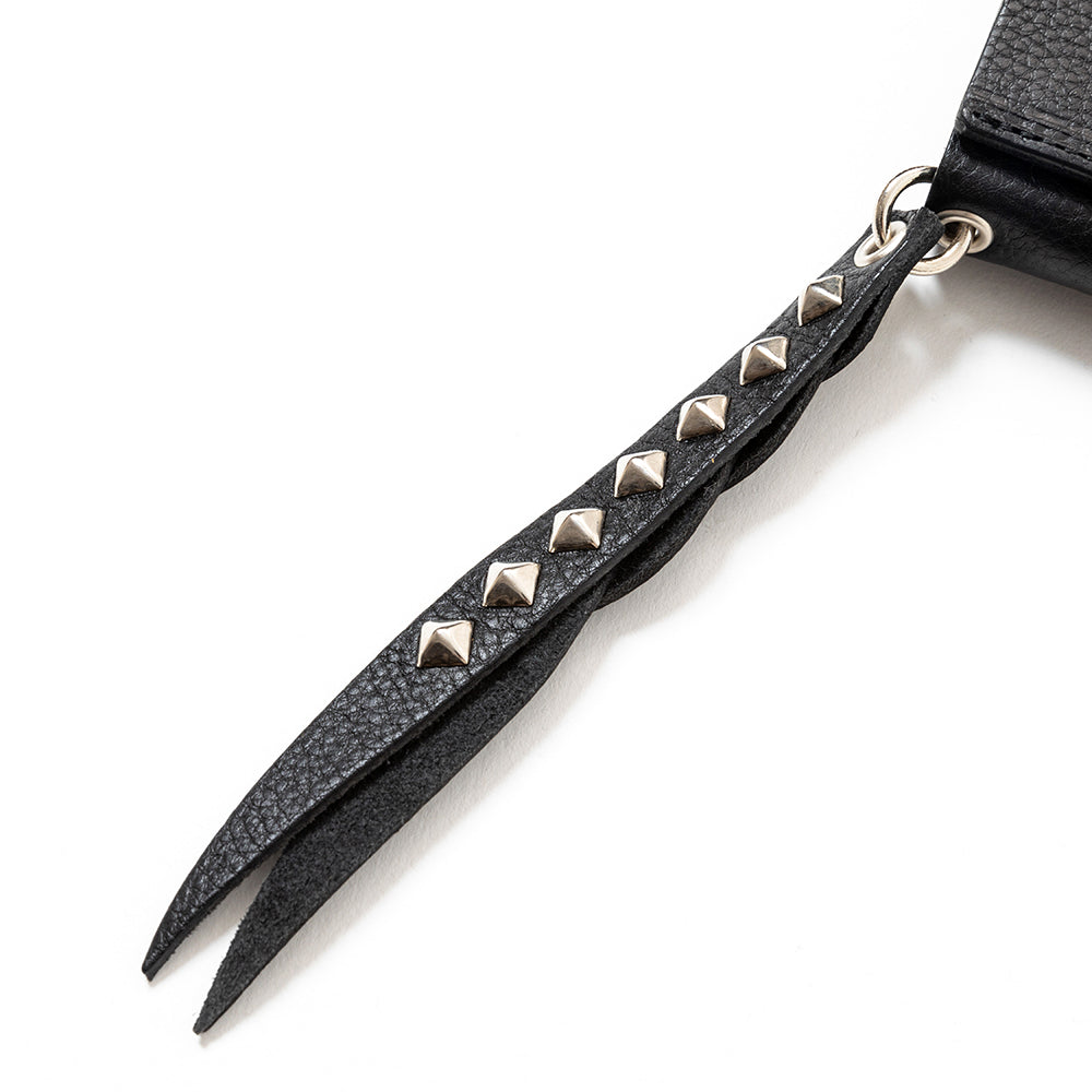 PLANE LEATHER MULTI WALLET ＜STUDS CHARM＞ – CALEE ONLINE STORE