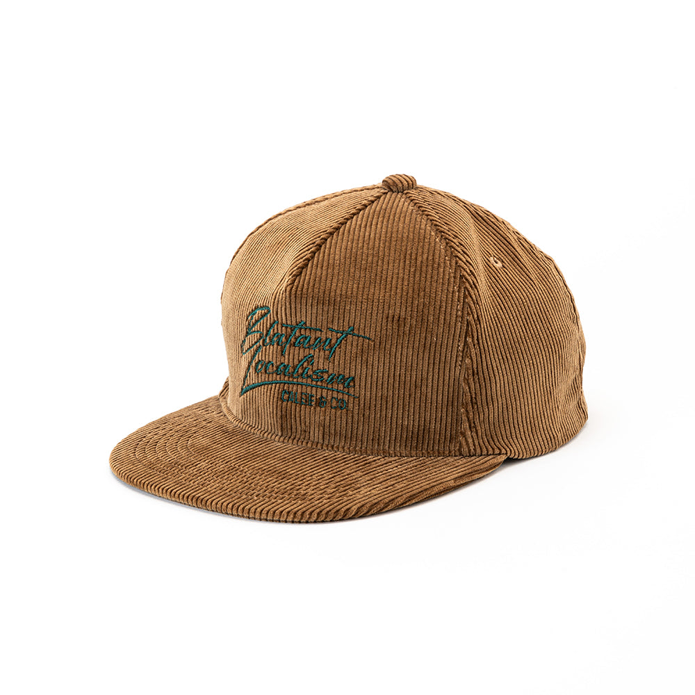 EMBROIDERY CURDUROY CAP