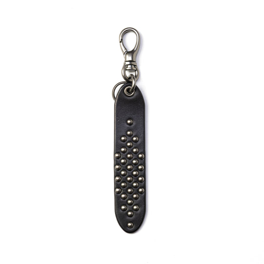 ROUND STUDS LEATHER KEY RING ＜TYPE B＞ – CALEE ONLINE STORE
