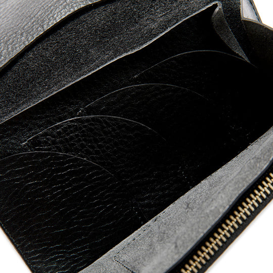 SILVER STAR CONCHO LEATHER LONG WALLET – CALEE ONLINE STORE