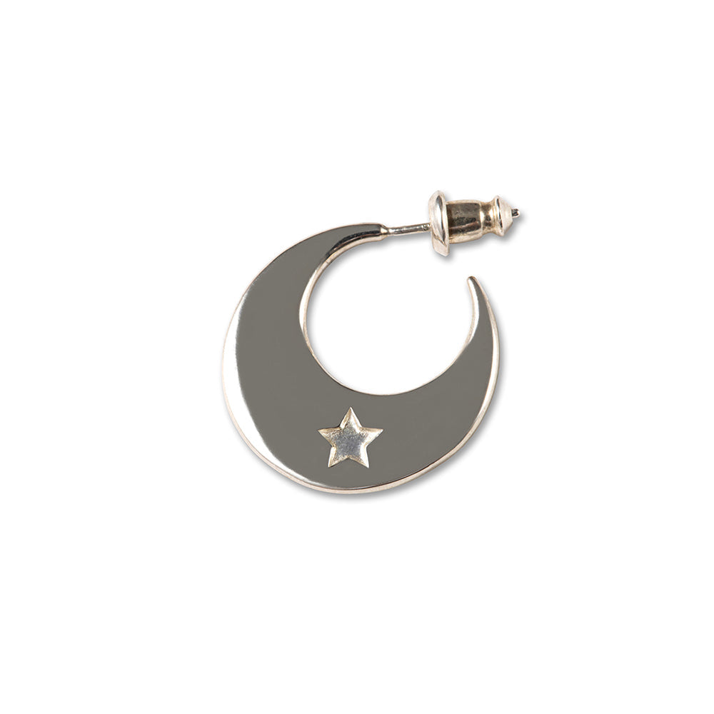 アクセサリー CALEE MOON ROLL SILVER PIERCE MOON ROLL SILVER PIERCE – CALEE ONLINE STORE